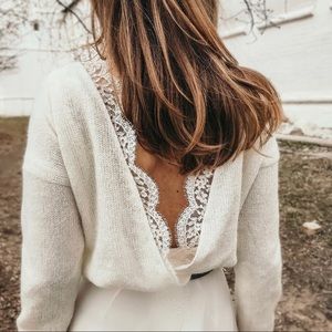 Wedding sweater- NWOT